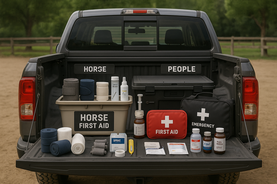 🚑 Sam’s Truck Series, Pt. 1: First Aid Kit Must-Haves (Horse + Human)