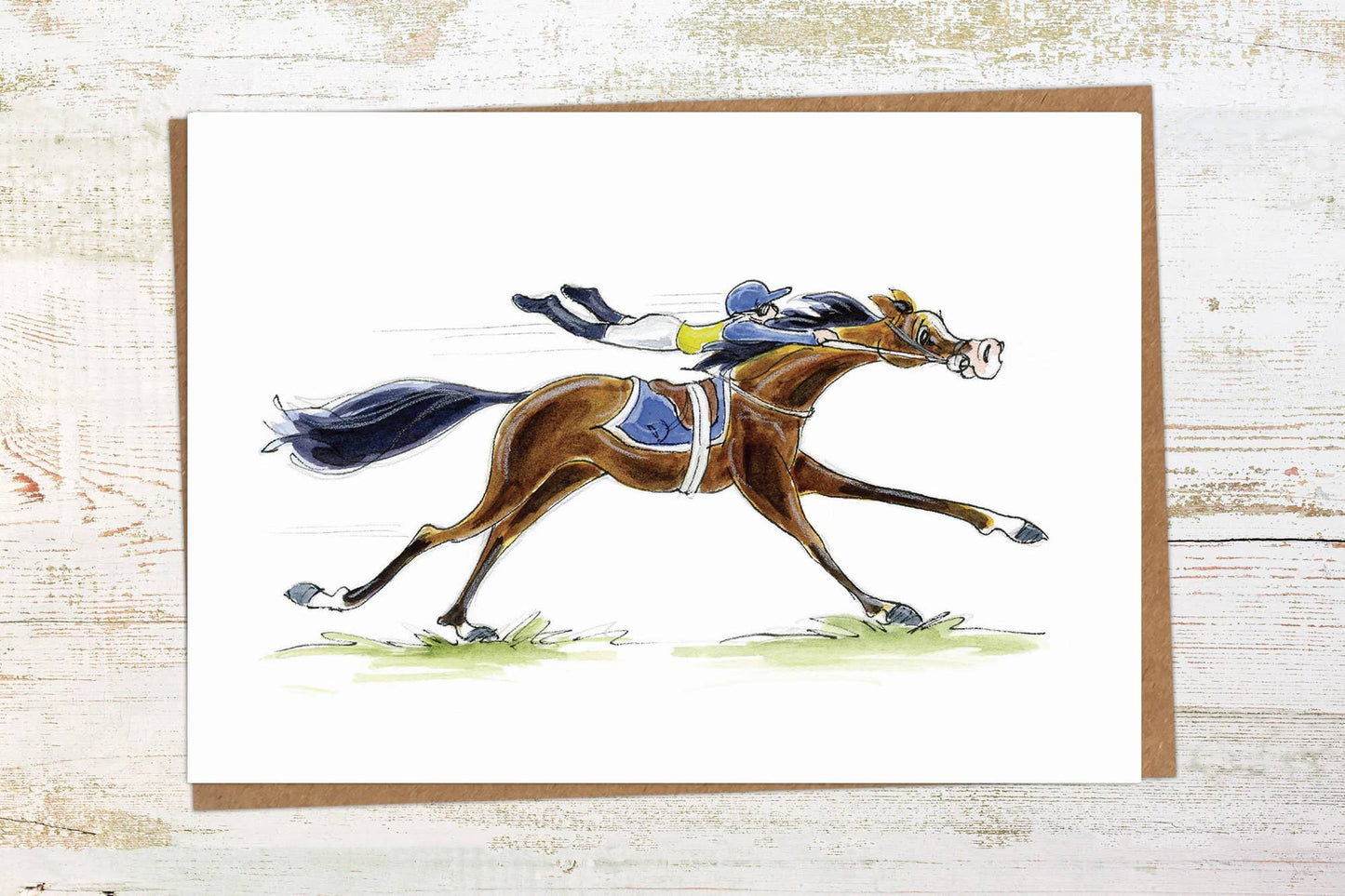 The Apprentice - Funny Horse Racing Greeting / Birthday Card