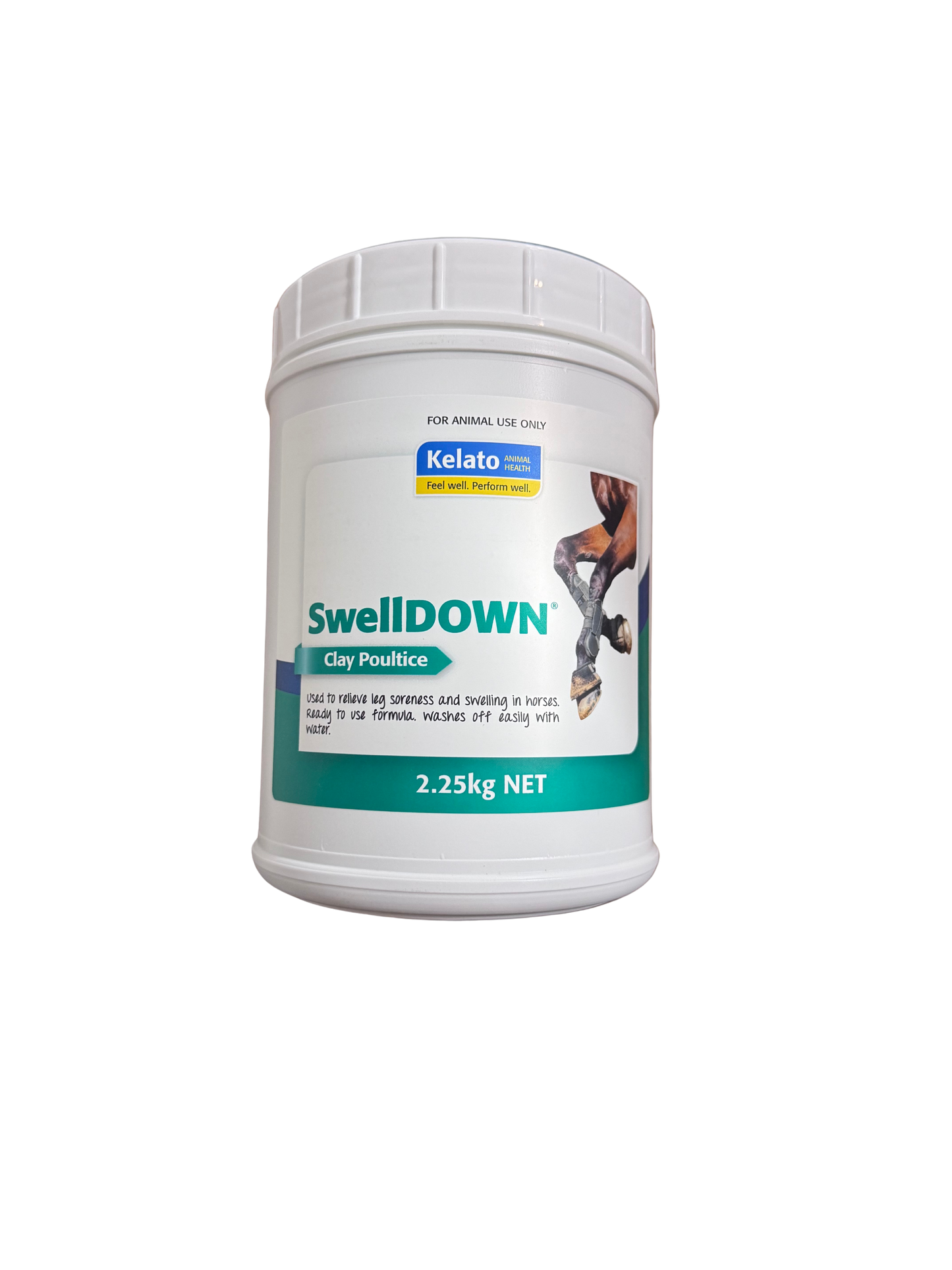 Kelato SwellDOWN 2.25kg – Natural Clay Poultice for Horses