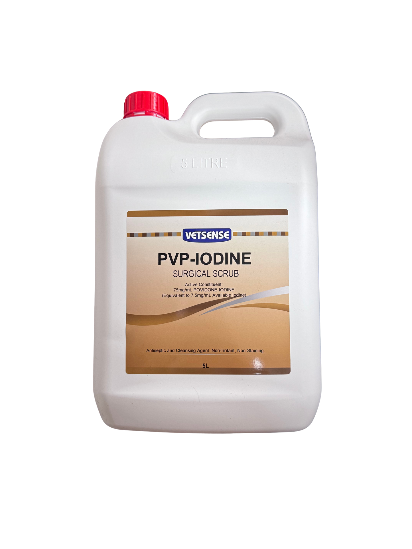 PVP Iodine 5L – Antiseptic Disinfectant for Wounds & Equipment