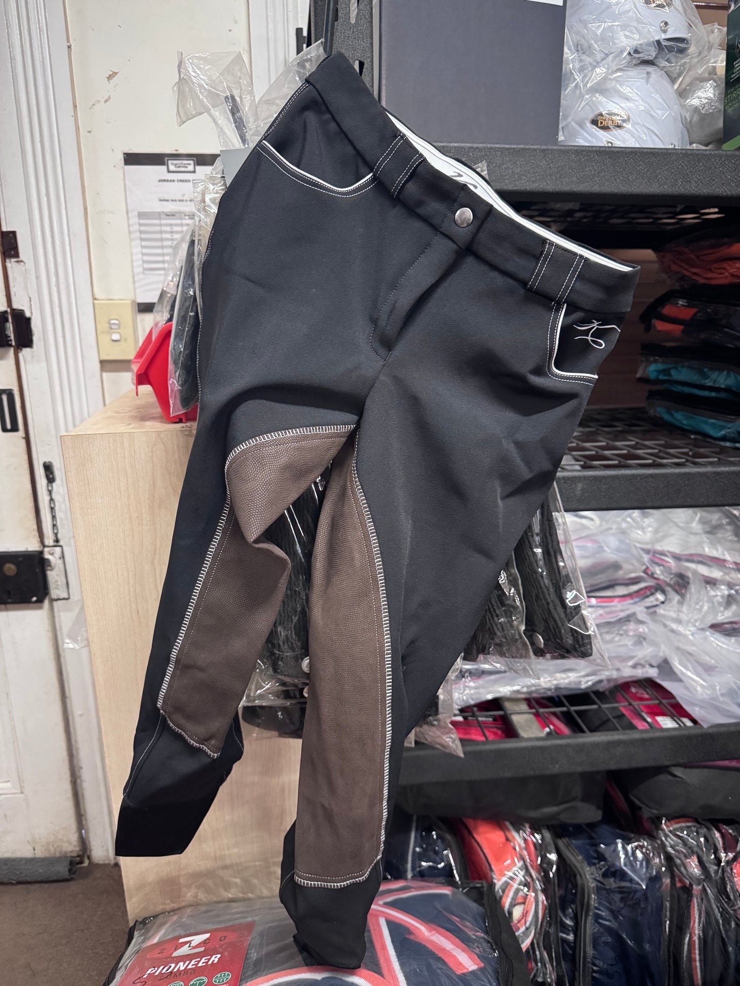 Black Fullseat Breeches size 10