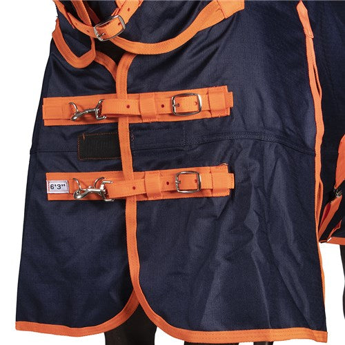 Kozy 1200D Lite Rainsheet Combo - Navy/Orange