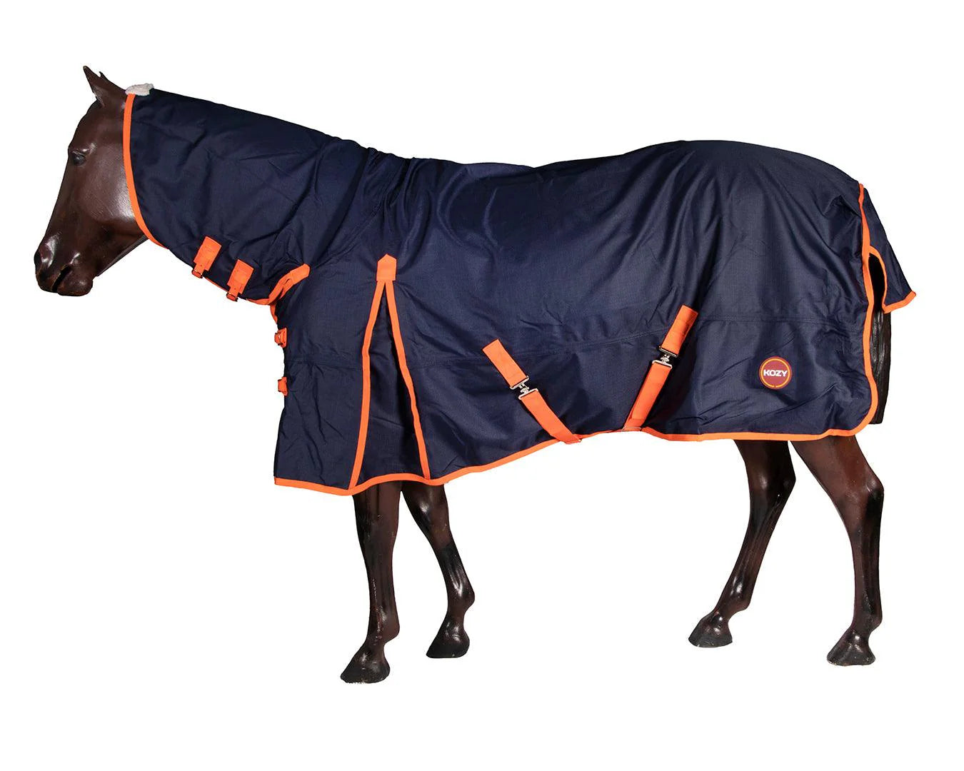 Kozy 1200D Lite Rainsheet Combo - Navy/Orange