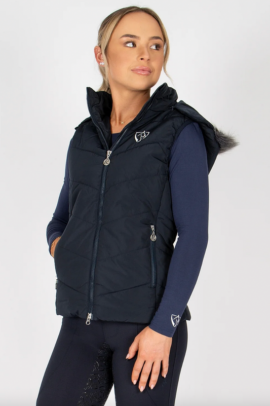 BARE Winter Series - Ellie Vest - Navy