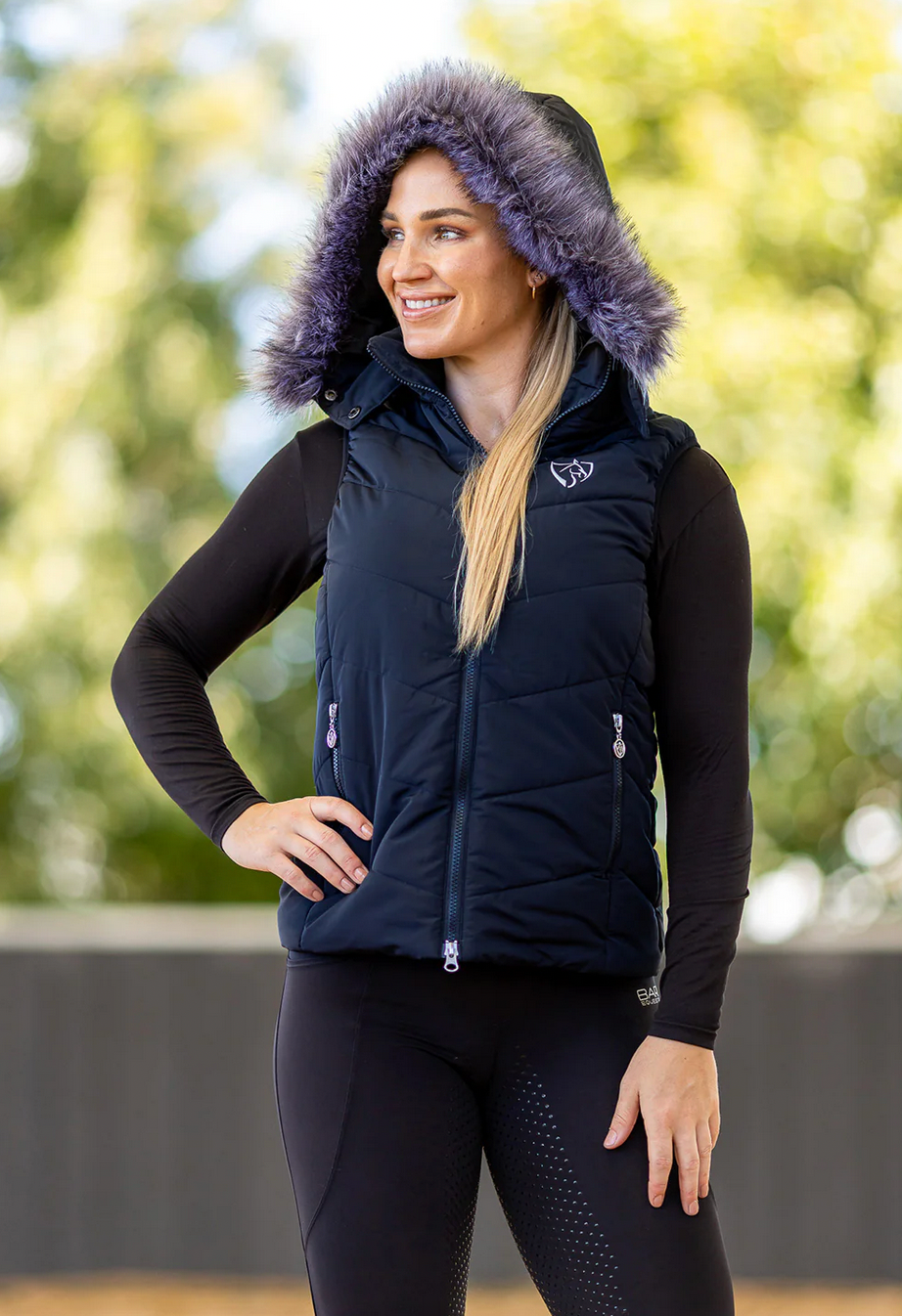 BARE Winter Series - Ellie Vest - Navy