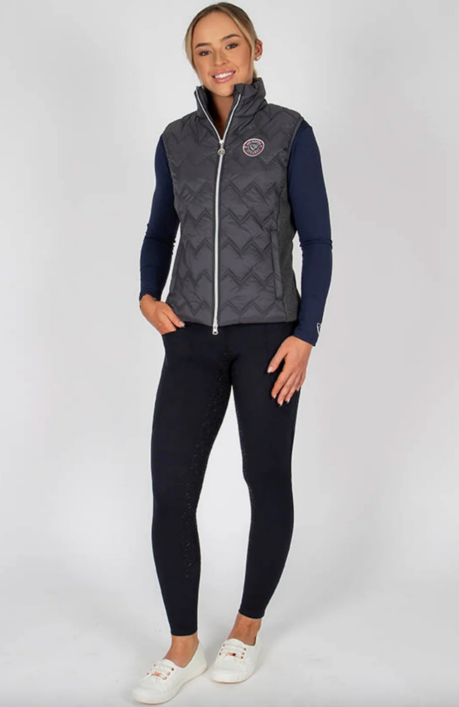 BARE Winter Series - Sienna Vest - Charcoal