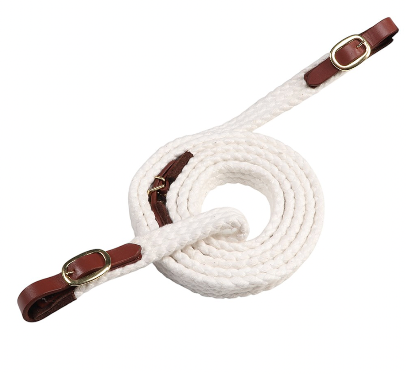 Cottonfields Hack Reins - White
