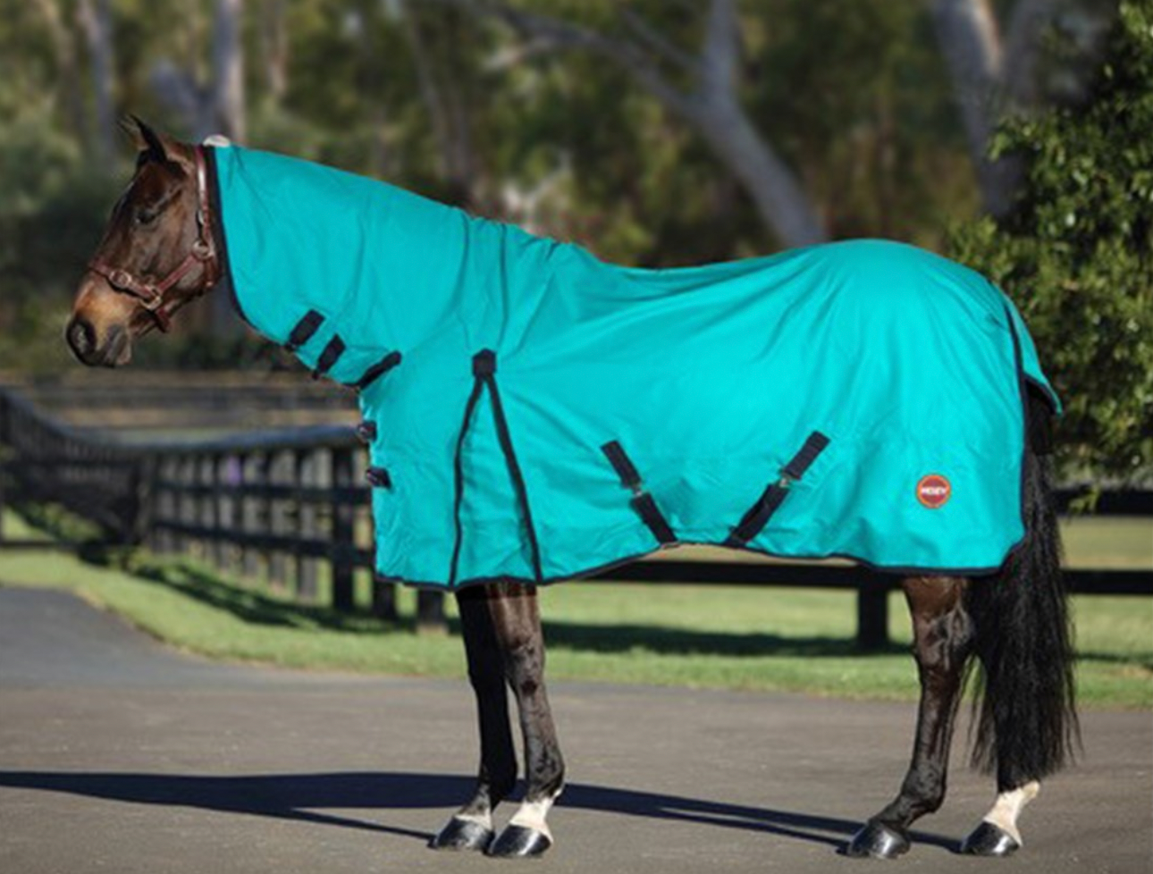 Kozy 1200D Lite Rainsheet Combo - Navy/Turquoise