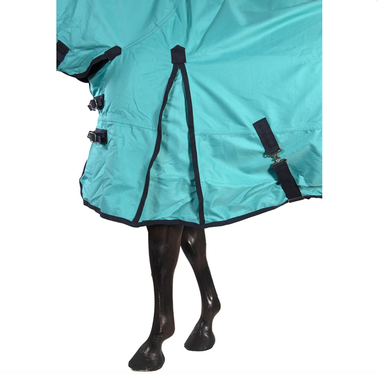 Kozy 1200D Lite Rainsheet Combo - Navy/Turquoise