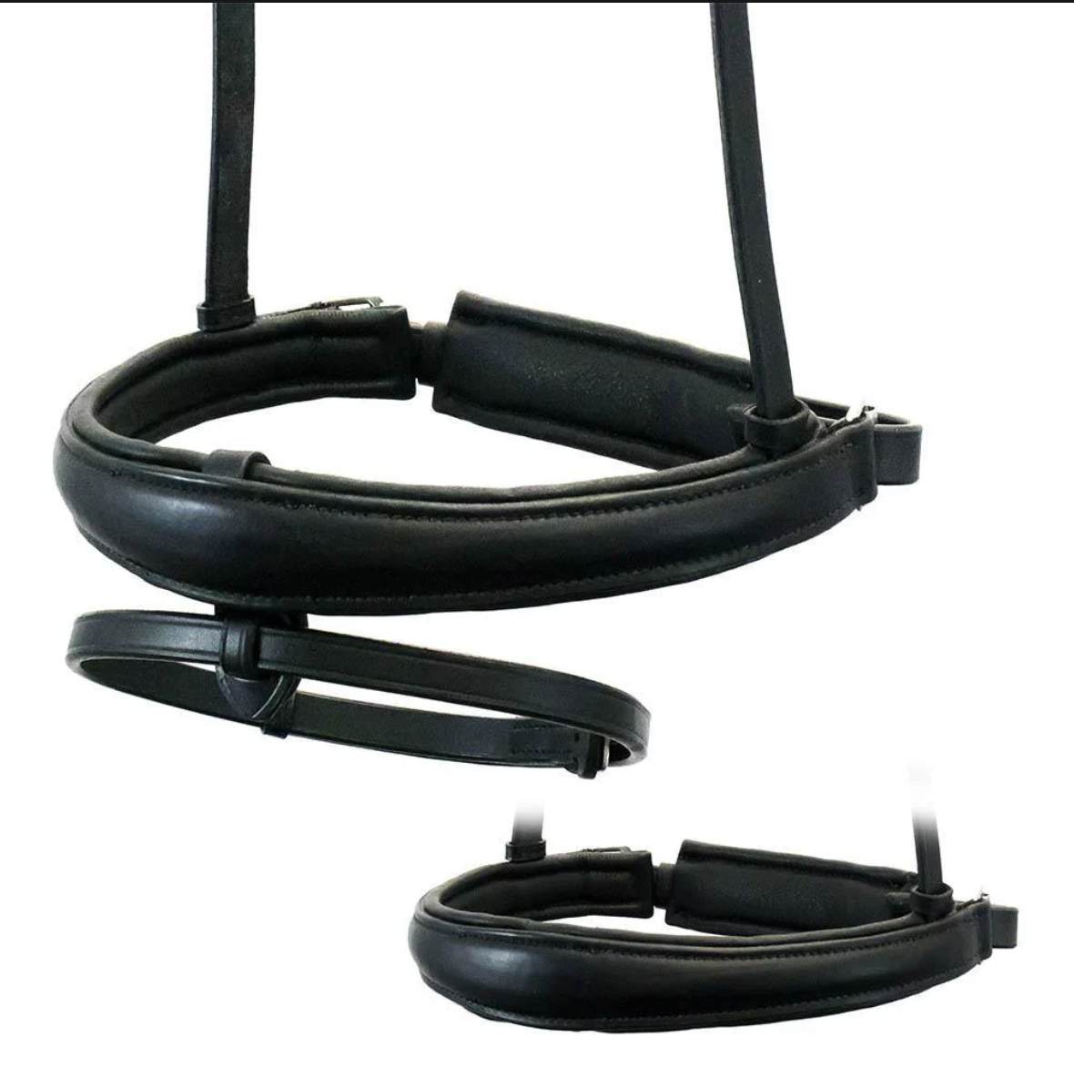 Premium Black Snaffle Bridle 'Cadence'