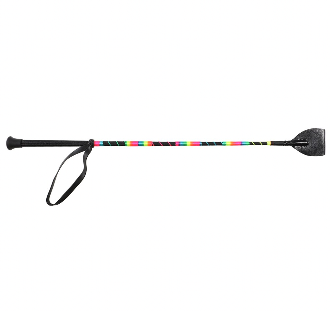 Bambino Rainbow Pony Club Whip - 65cm