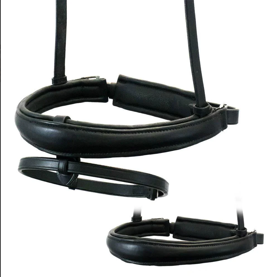 Premium Black Snaffle Bridle 'Cadence'