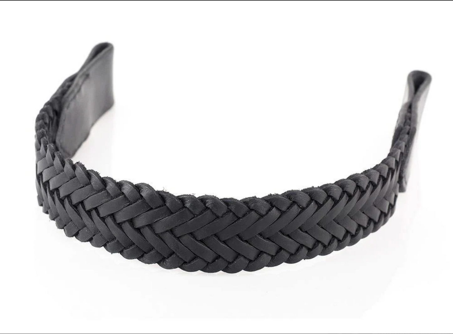 Premium Black Double Show Bridle 'Elation'