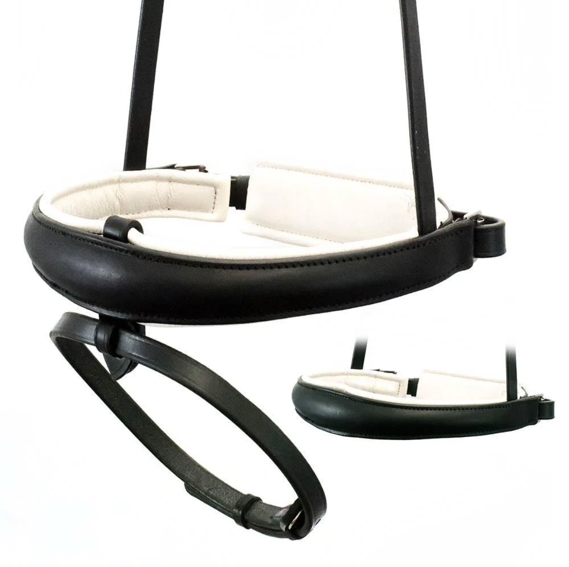 Premium Black Snaffle Bridle 'Devotion'