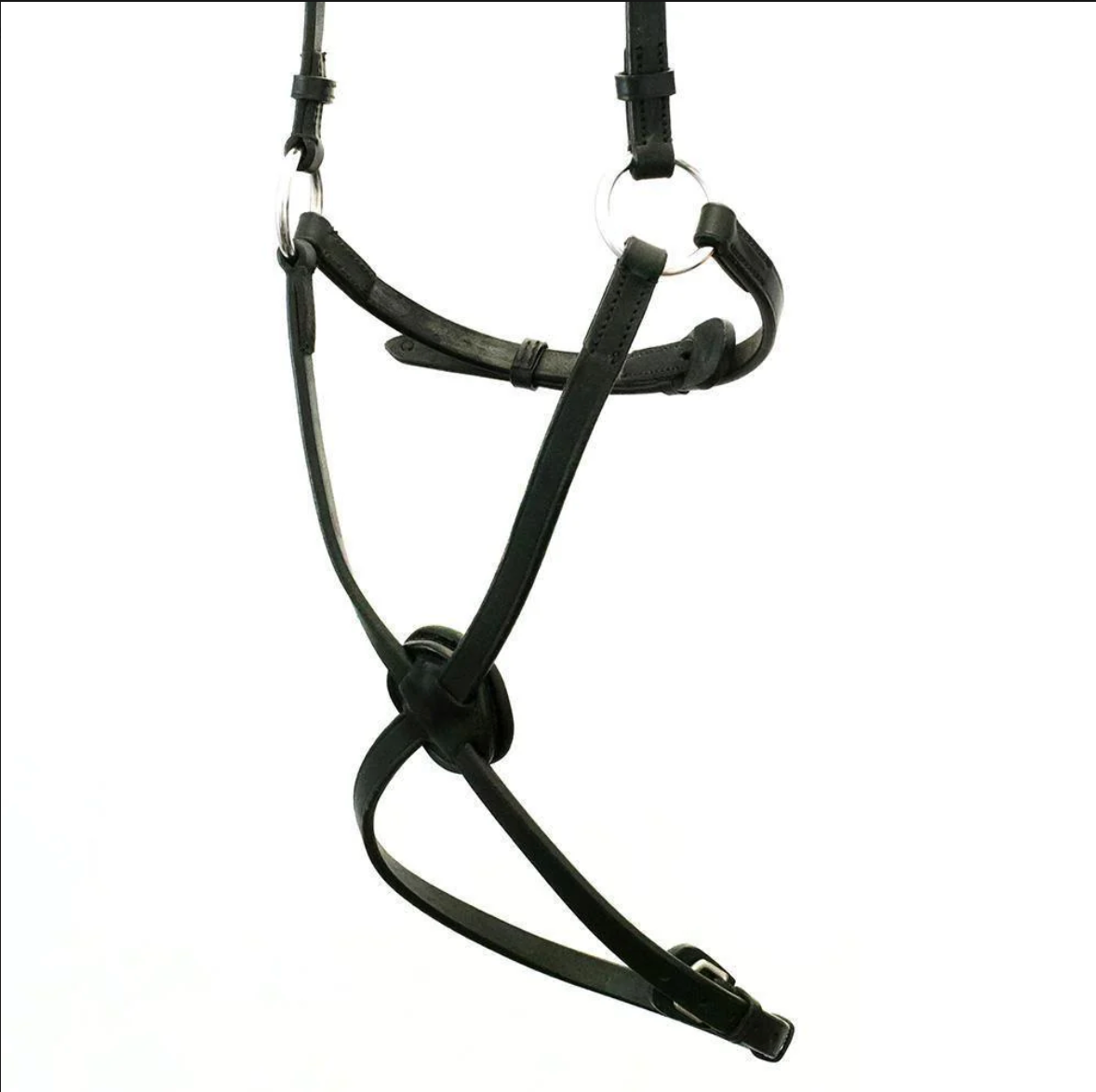 Premium Black Snaffle Bridle 'Radiance'