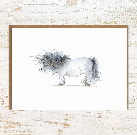 Unicorn - A6 Unicorn Pony Greetings Card / Birthday Card