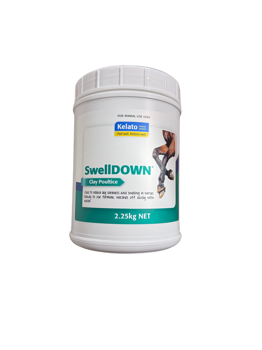 Kelato SwellDOWN 2.25kg – Natural Clay Poultice for Horses