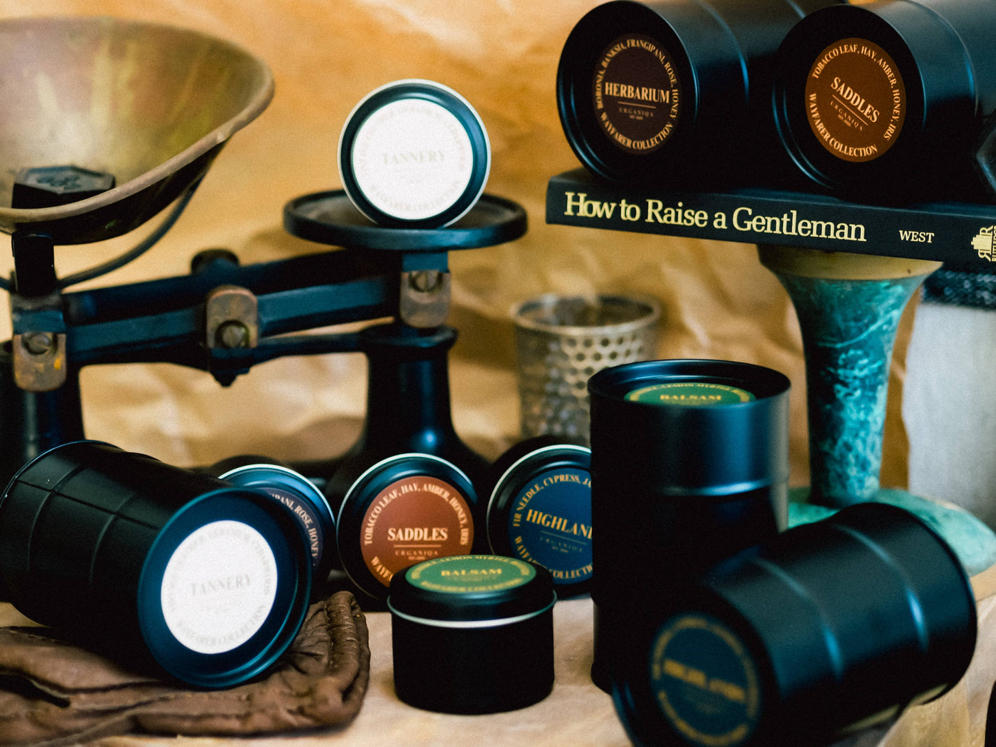 Saddles Soy Candle Travel Tin | Wayfarer Collection