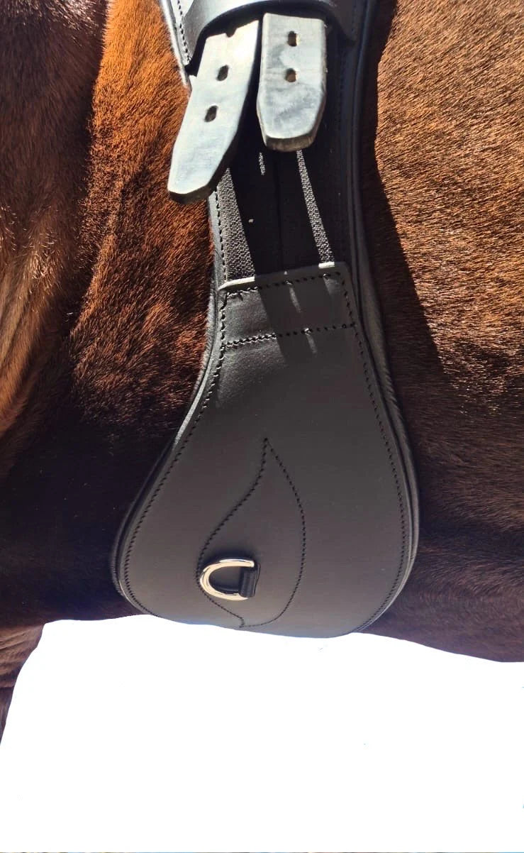 Anatomical Crescent Shaped Dressage Girth - Havana