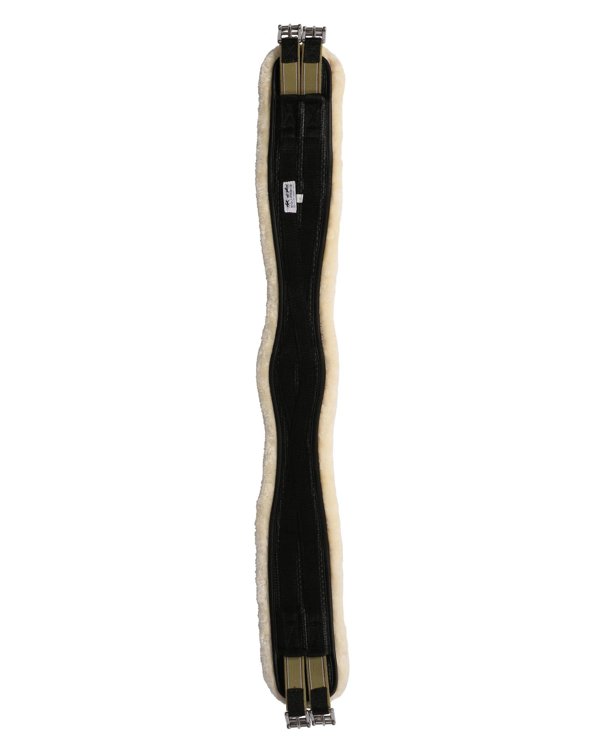 Equi-Prene Elastic Fleece Lined Jump Girth - Black