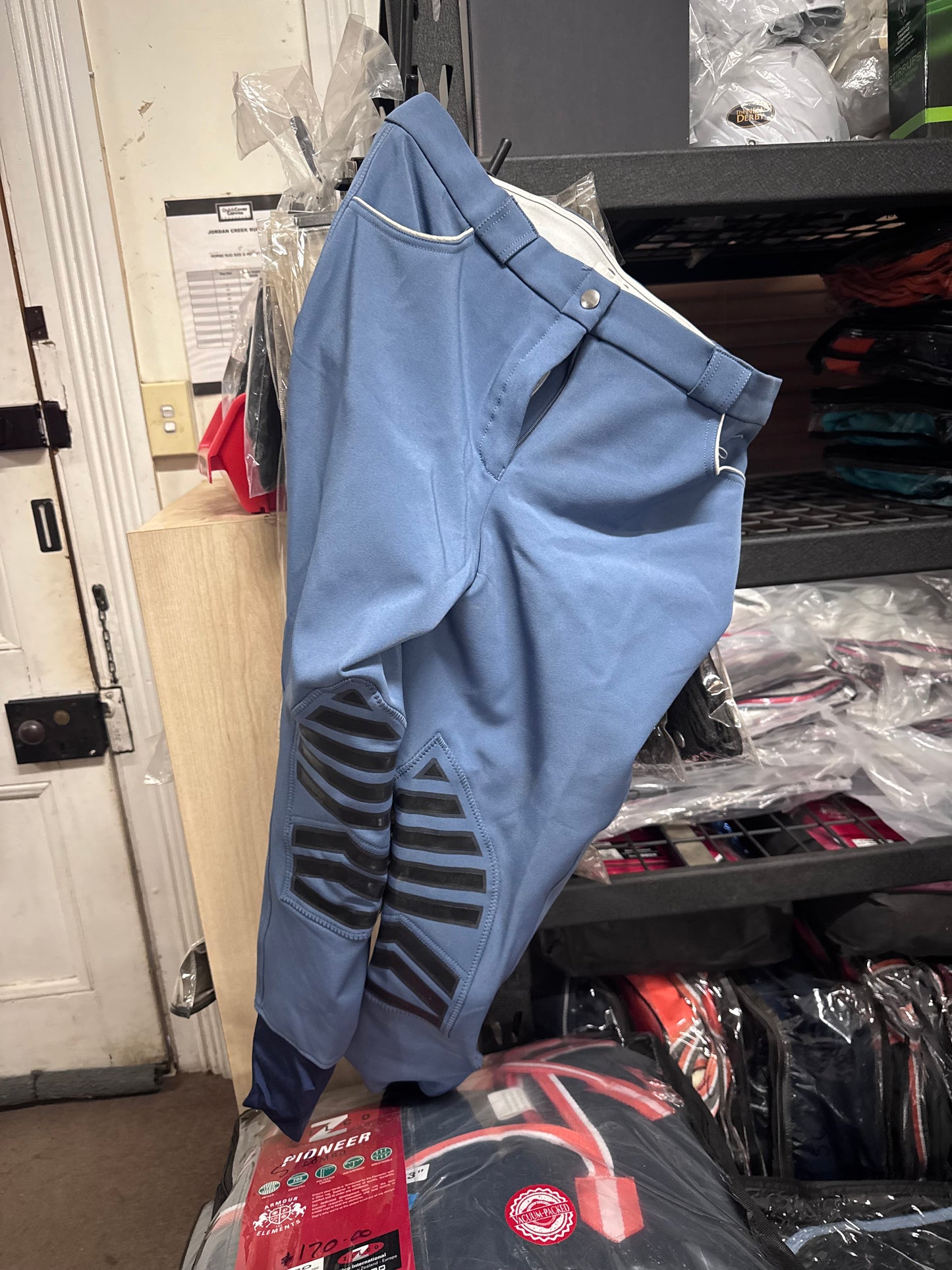 Blue Breeches size 16