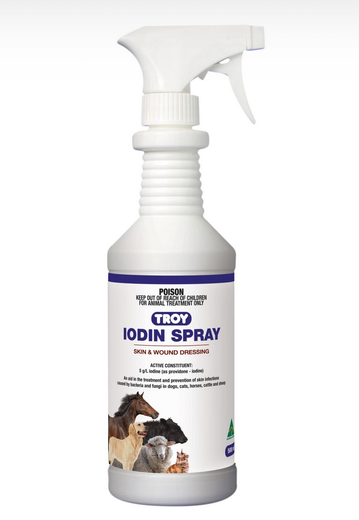 Troy Iodin Spray 500 mL