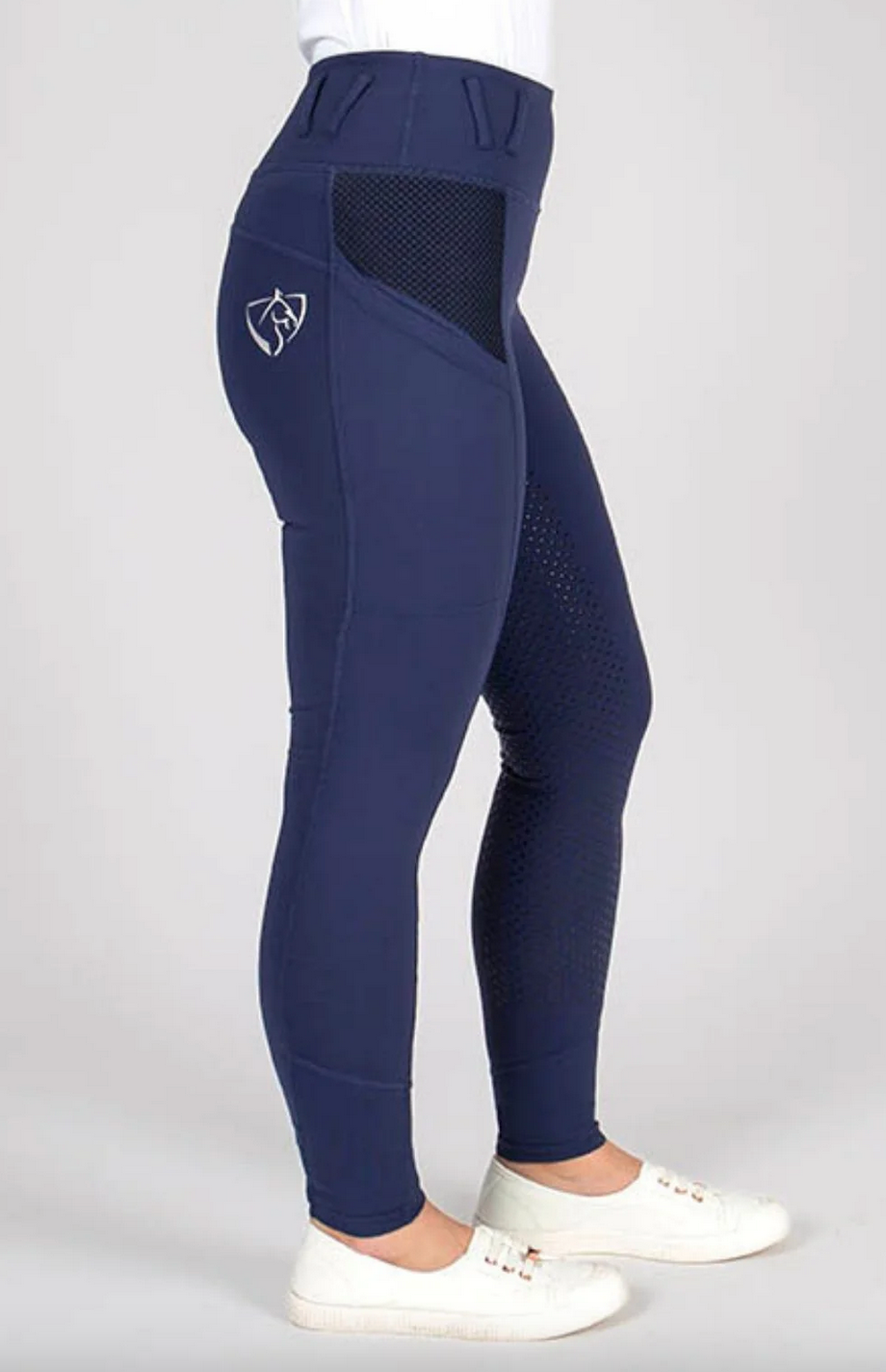 BARE Performance Riding Tights - Oxford Navy