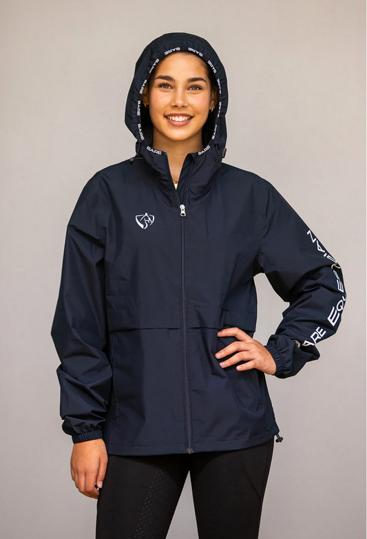 BARE Winter Series - Unisex Kali Lightweight Waterproof Short Jacket - NAVY