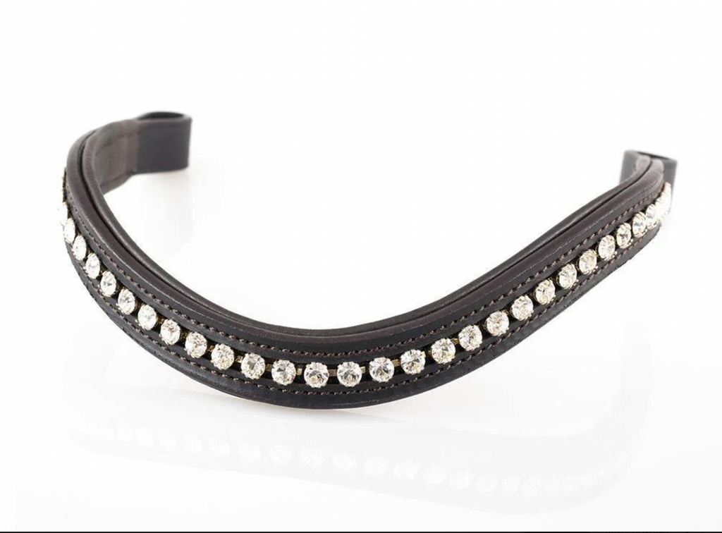Premium Havana Snaffle Bridle 'Riley'