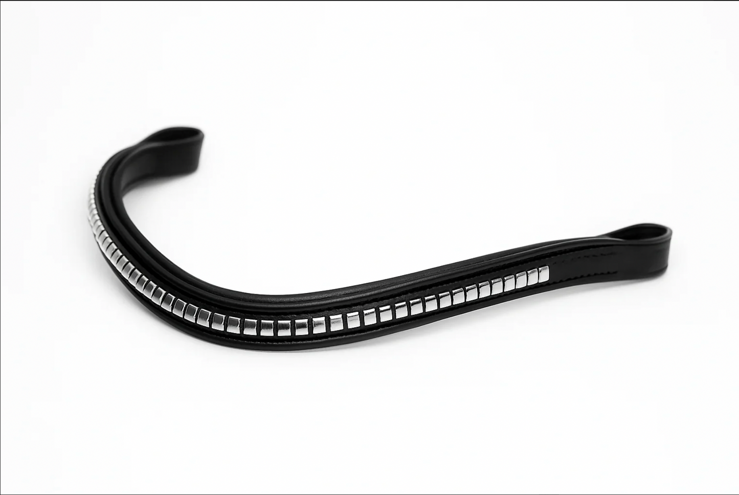 Clincher Wave Snaffle Bridle - BLACK FULL