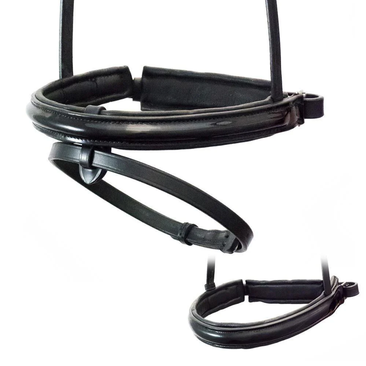 Premium Black Snaffle Bridle 'Emily'