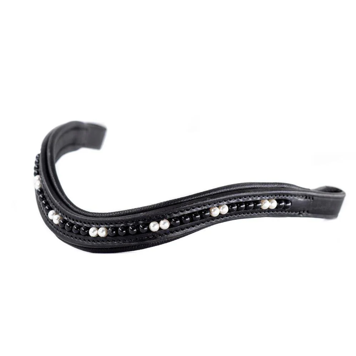Premium Black Snaffle Bridle 'Astral'
