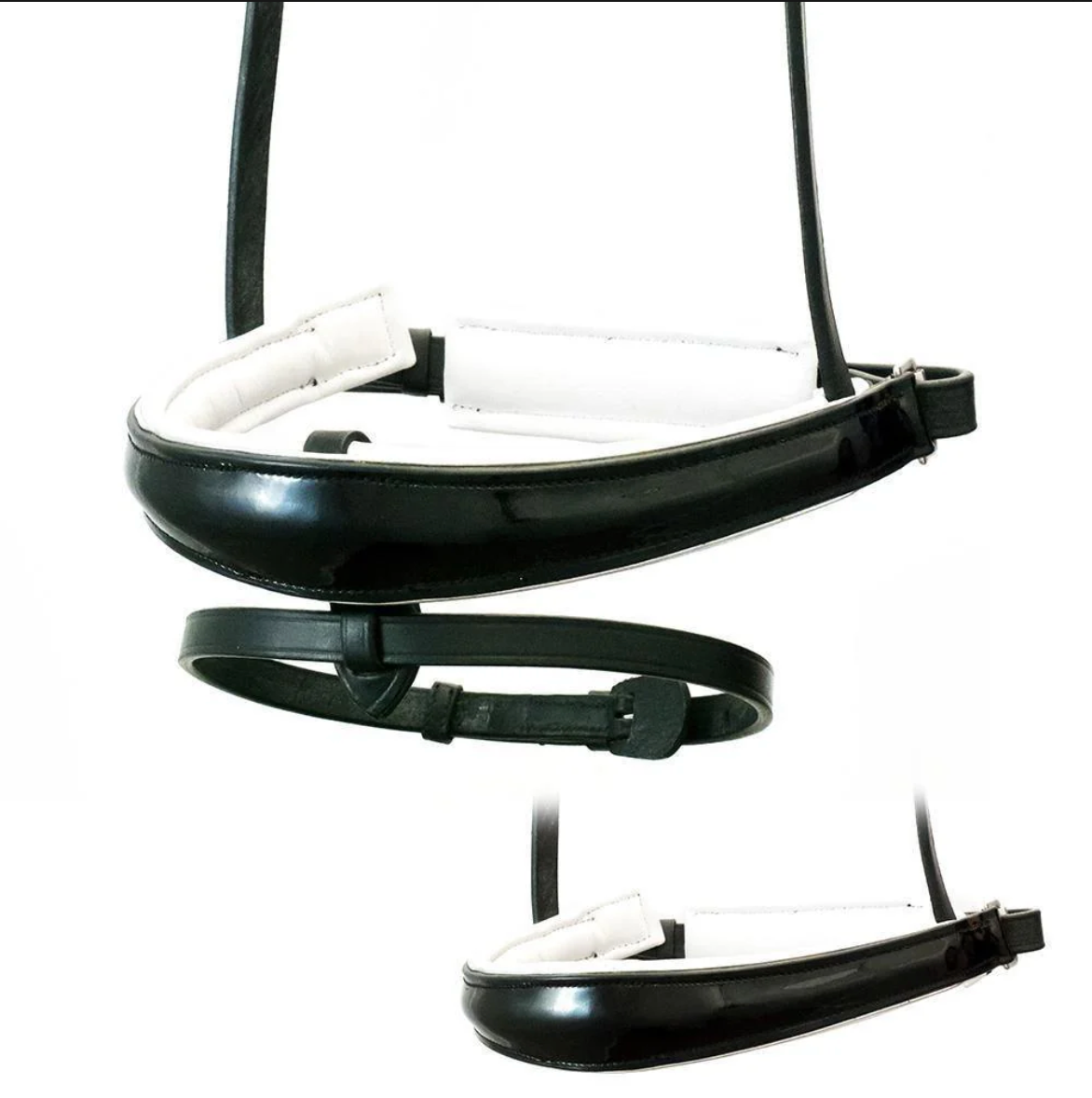 Premium Black Snaffle Bridle 'Ovation'