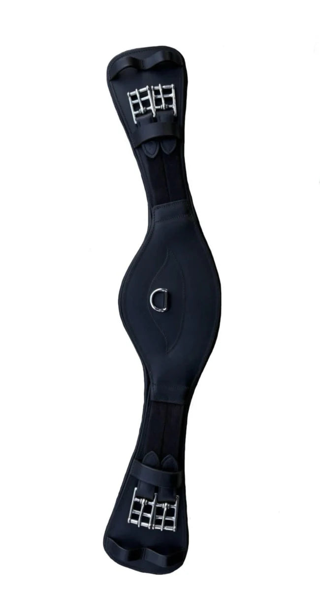 Anatomical Crescent Shaped Dressage Girth - Havana