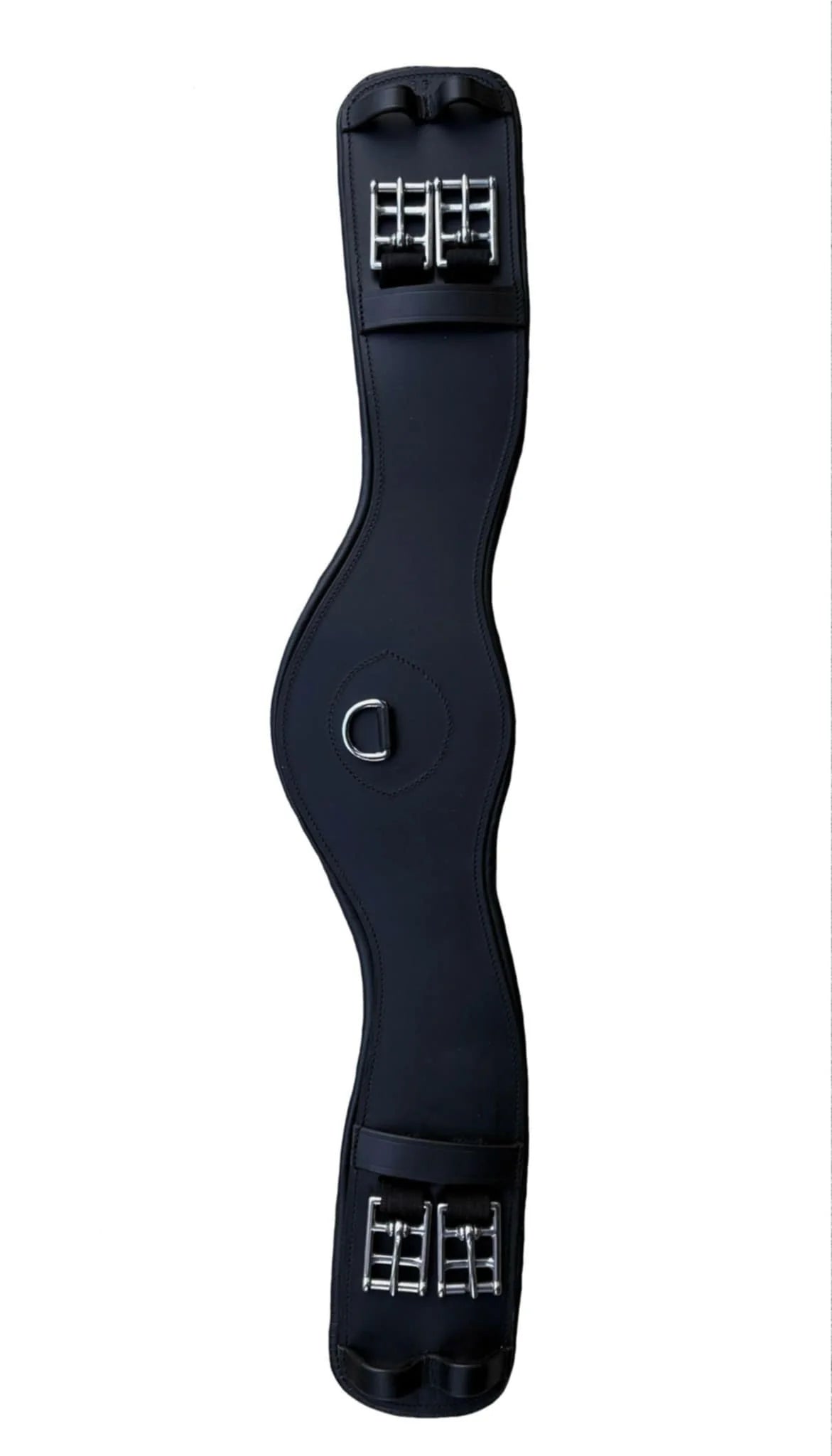 Anatomical Gel Padded Elastic Dressage Girth - Havana