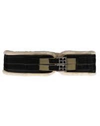 Equi-Prene Elastic Fleece Lined Jump Girth - Black
